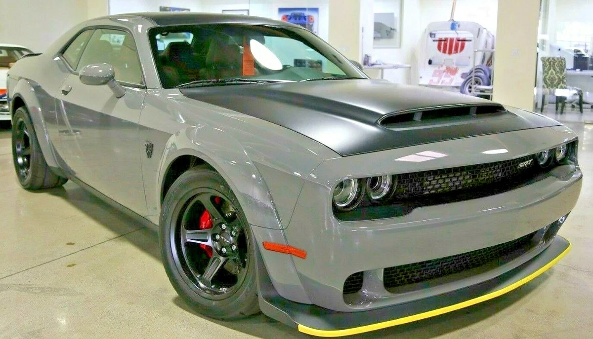 Anderson Composites OE Style Carbon Fiber Hood 2018 Dodge Demon / 2008-2022 Challenger / 2015-2022 Hellcat