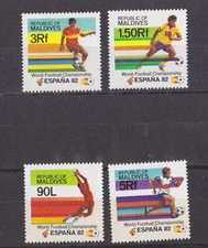 maldive 1982 Sc 961/4 world cup,set MNH         r2256