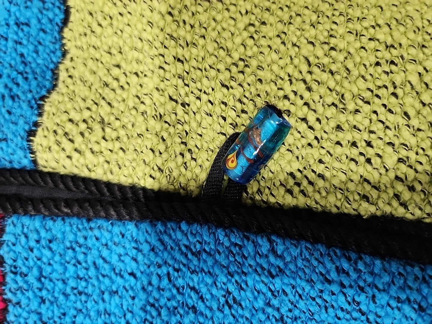 Alex Kim Small Embroidered Patchwork Button Jacke… - image 6