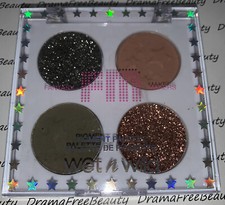Wet n Wild Fantasy Makers Pigment Palette JUNGLE QUAD Matte Glitter Eyeshadow