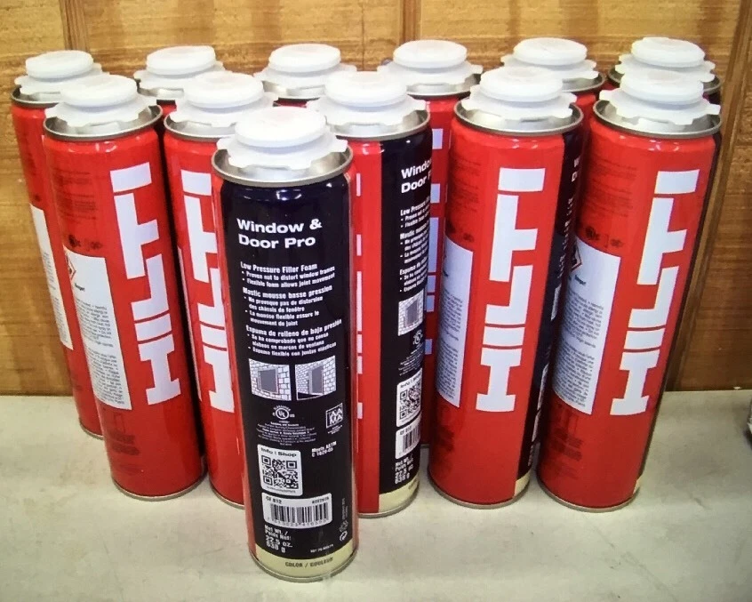 HILTI CF 812 WINDOW & DOOR FOAM (3 CANS ), BEST INSULATION, ORIGINAL FAST SHIP - Image 2 of 2