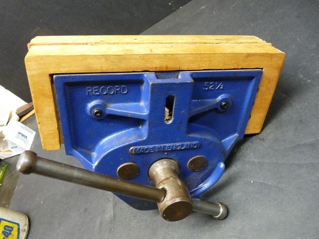 Record 52 Ed Woodworking Vise W Quick Release Bench Dog Made In