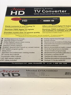 PAL Convertisseur numérique-analogique HD AC L/R avec contrôle du
