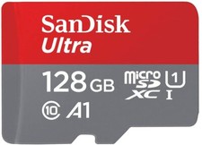 SanDisk Ultra 128GB MicroSDXC SDXC Class C10 120MB/s UHS-I U1 A1 Mobile Storage