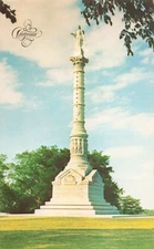 Postcard The Victory Monument Yorktown Virginia War of Independence
