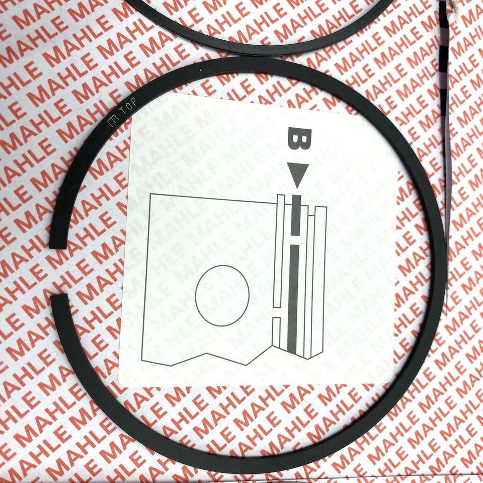 6x Piston Rings Set For BMW 325i 330Ci E46 E39 E60 E61 E83 M54B25 M54B30 2.5 3.0 - Image 4 of 4