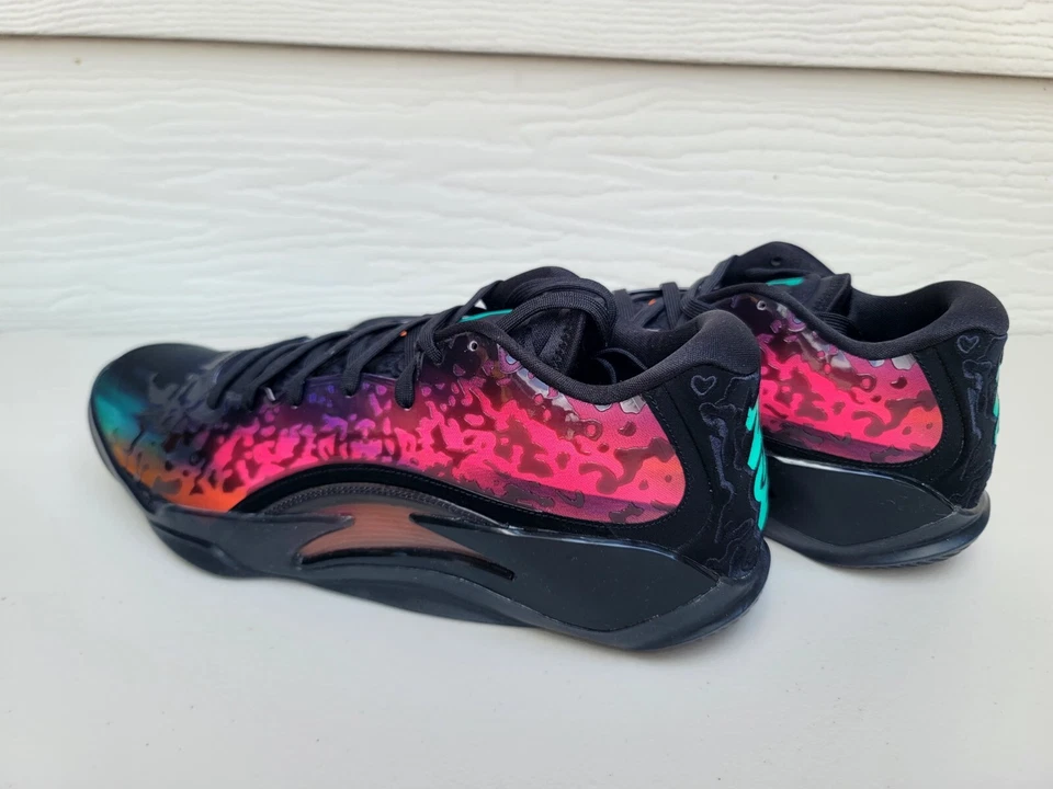 NEW NIKE Air Jordan Zion 3 "Sanctuary" Black-Clear Emerald-Cone HF3273-001 SZ 15 - Image 4 of 4