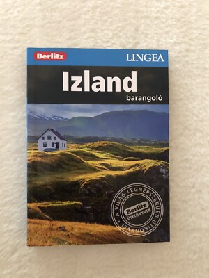 Izland Berlitz barangoló útikönyv / Island Reiseführer / Ungarisches Buch