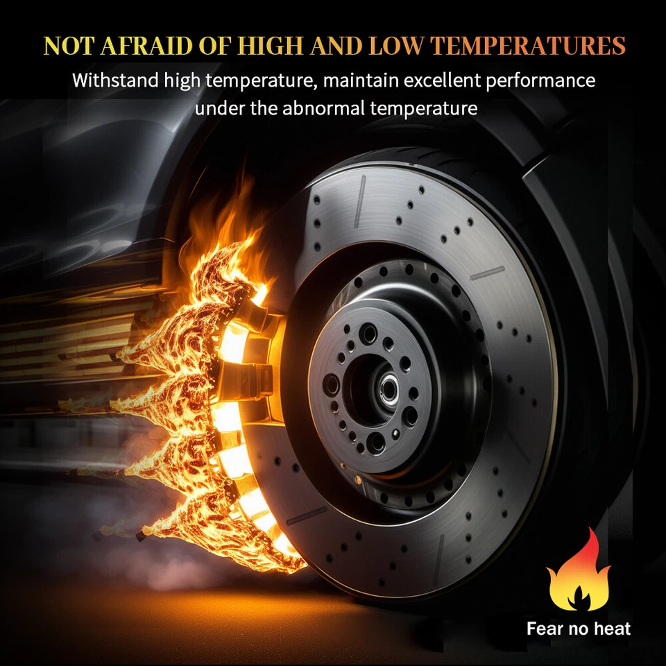 Kit de rotores de freno de disco de ranura de taladro de recubrimiento trasero para Honda Pilot 2016 2017 2018-2022 Foto 4 de 4