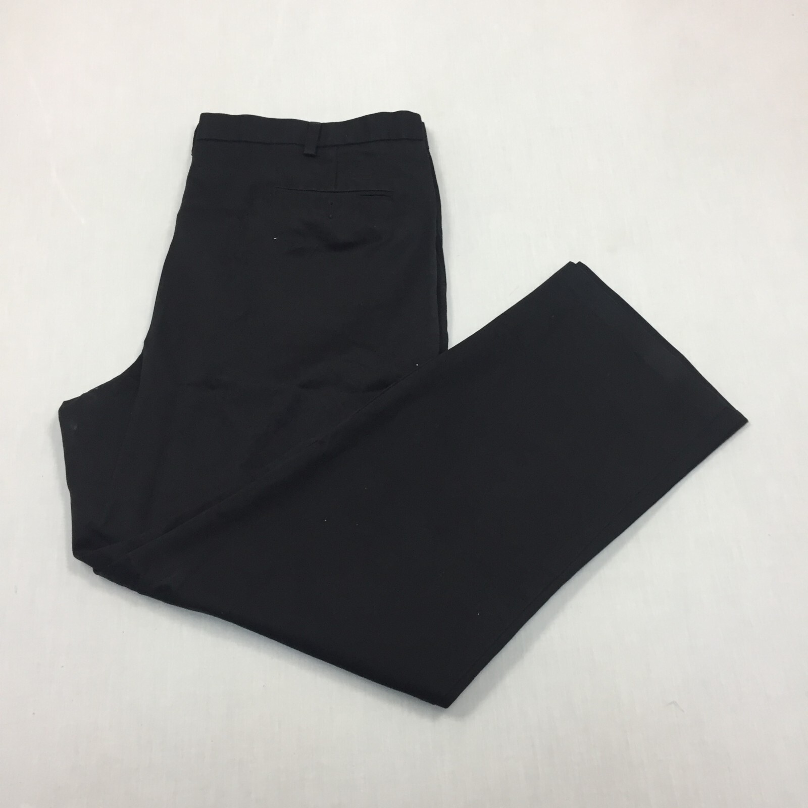 Dockers Chino Trousers Cotton Pants Straight Fit Mens Size 42W 32L Black