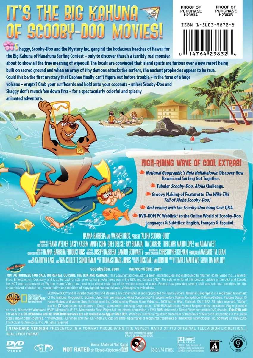 Aloha Scooby Doo eBay