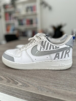 Nike Air Force 1 Low Under Construction - White BQ4421-100 EU 41 US 8 UK 7 Weiß