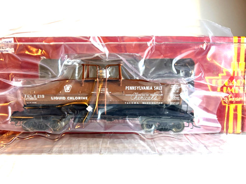 B.L.I. #7665 Pennsylvania Salt 6000 galones tanque de cloro coche #219 H.O. 1:87 | Zustand: New