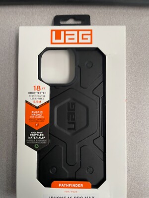 UAG Pathfinder Rugged Case For iPhone 16 Pro Max 6.9'' Shockproof Black