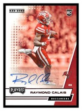 RAYMOND CALAIS 2020 PLAYOFF RED ZONE AUTOGRAPH AUTO