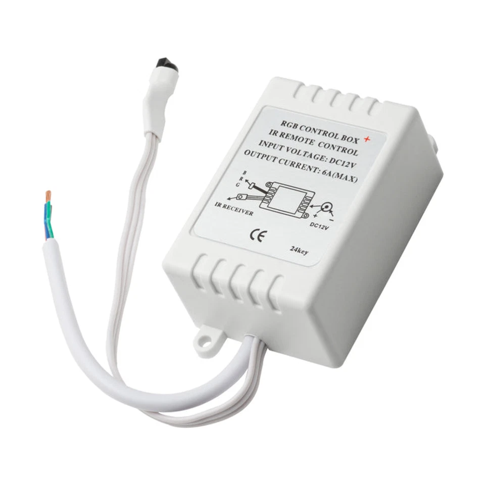 Oracle Lighting Simple Colorshift Rgb Controller W/ Remote & Connector #1612-504 - Image 3 of 4