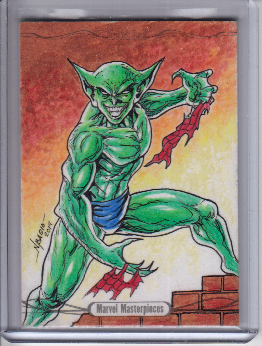 2016 Marvel Masterpieces Sketch JACKAL (Spider-Man) by