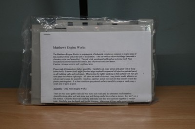 Railway Design Associates HO Matthews Engine Works Model Kit Sealed