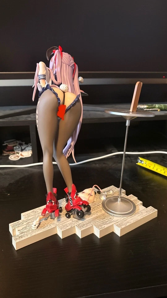 Sexy figura adulta de anime Native Rocket Boy Twintail-chan Bunny Girl escala 1/6 18+ Foto 3 de 4