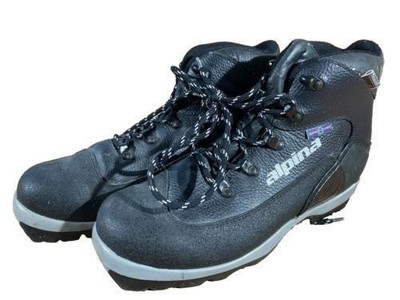 Alpina Alpitex Nordic Cross Country Ski Boots Size EU42 US9 NNN BC 1854