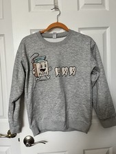 Floss Tooth Pun Quote Design for Dental Humor Lovers Sweatshirt Small