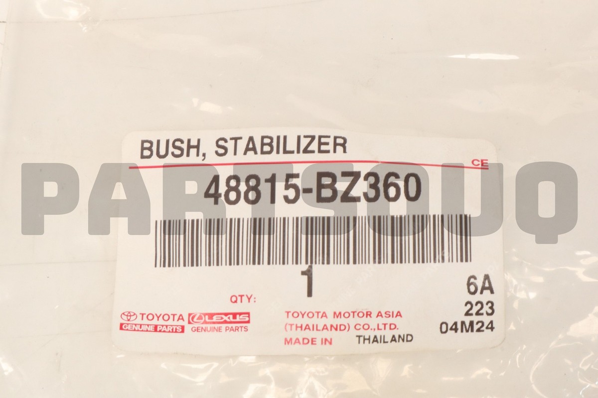 48815BZ360 Genuine Toyota BUSH STABILIZER 48815-BZ360 | eBay