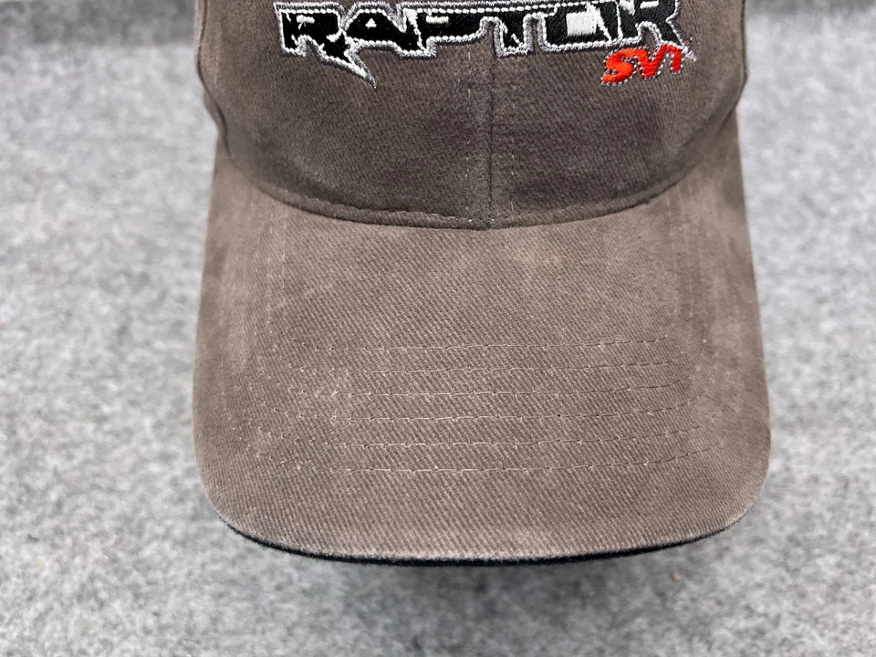 Gorra Ford F-150 SVT Raptor correa trasera adulto talla única gris 100 % algodón Foto 3 de 4