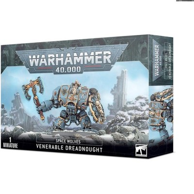 Venerable Dreadnought Miniature - Space Wolves, Bjorn & Murderfang Collectible