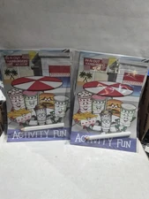 Set Of 2 In N Out Souvenir Activity Fun Book With Pencil