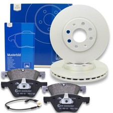 2x ATE Bremsscheiben Ø348mm + Beläge + WK Vorne passend für BMW X3 BMW 5 Touring