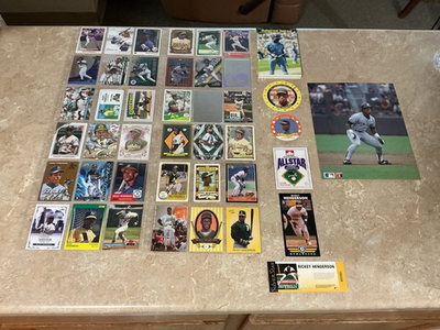 #ad RICKEY HENDERSON : SUPER SHARP ALL DIFFERENT ODDBALL LOT PLEASE READ $53.11