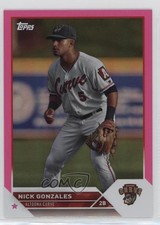 2023 Topps Pro Debut Fuchsia Foil 189/199 Nick Gonzales #PD-179 15fy