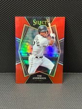 2022 Panini Select Tim Anderson /199 Red Prizm #139 White Sox