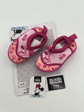 Disney Minnie Mouse Slip-on Water Shoes Girl s 5/6 New NWT Pink