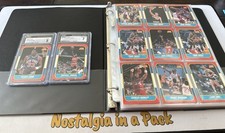 1986 Fleer Basketball COMPLETE Set #57 Michael Jordan RC CSG 7