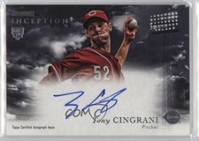 2013 Bowman Inception Rookie Tony Cingrani #RA-TC Auto r9d