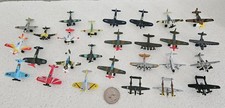Vintage 1990s Galoob Micro Machines MILITARY AIRCRAFT Lot OF 27 propeller type 