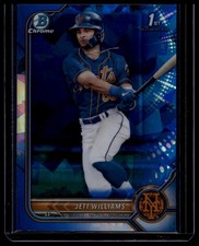 Jett Williams 2022 Bowman Draft Sapphire Edition #BDC-190 1st New York Mets