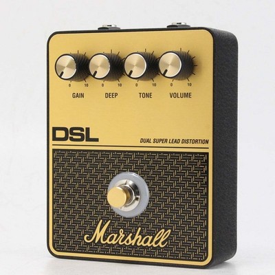 Marshall DSL Overdrive Guitar Effects Pedal Legendary Dual Super Lead Sound Use