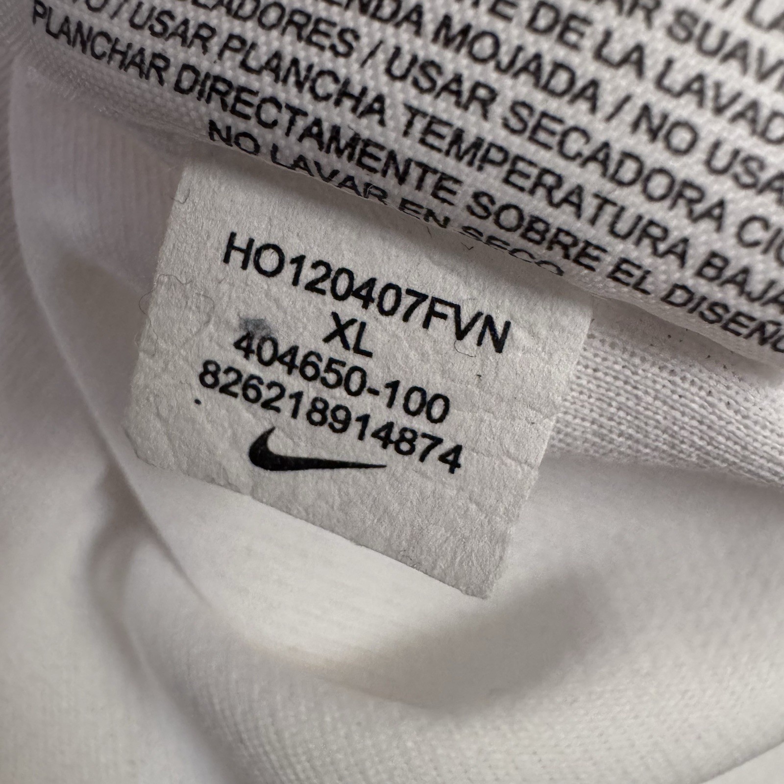 Nike Shirt Mens Extra Large White Dri Fit Miler Running Short Sleeve Training thumbnail 4