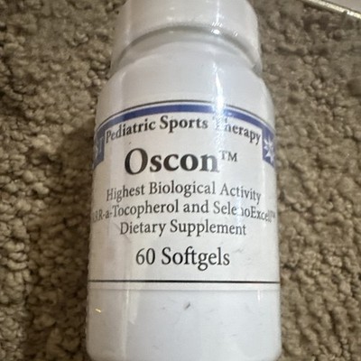 Oscon 60 ct - RRR-a-tocopherol & Selenium Nutraceutical Supplement EXP 04/27