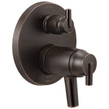 Delta T27T859-RB Trinsic 2-Handle TempAssure Valve Trim - Venetian Bronze