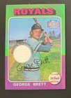2001 Topps Archives Reserve Rookie Reprint Relics - George Brett Jersey ARR11
