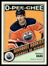 2019-20 Upper Deck O-Pee-Chee Update Retro Gaetan Haas RC #640