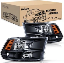 Nilight Headlight Assembly 2009 2010 2011 2012 2013 2014 2015 2016 2017 2018 Ra