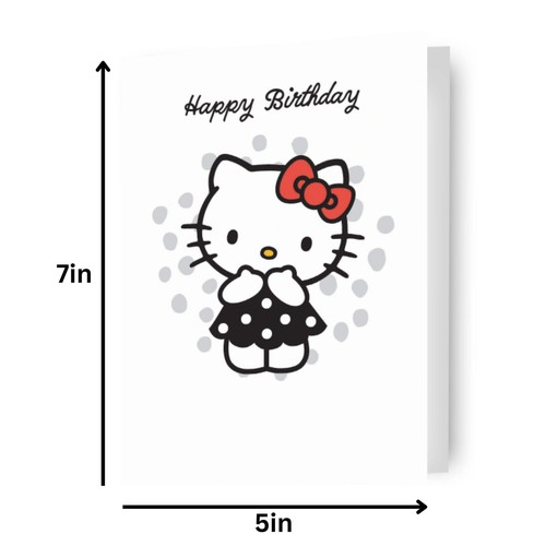 Hello Kitty generische Geburtstagskarte - Bild 2 von 3