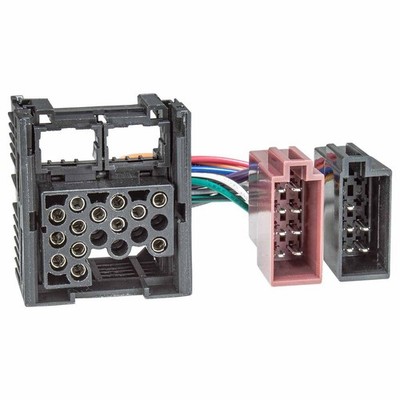 OEM Autoradio Adapter passend für BMW Werksradio Rundpin 17pol Anschluss auf ISO