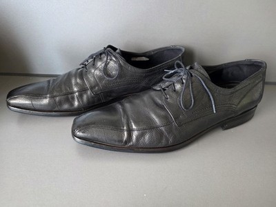 LLOYD Business Schuhe Leder Schwarz   Gr. 49 1/3 / UK 14 / US 15   Übergröße  