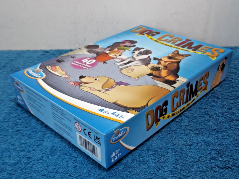 DOG CRIMES - LOGIC GAME - AGE 8+ - UNUSED, CONTENTS SEALED, RARE - Image 3 of 4