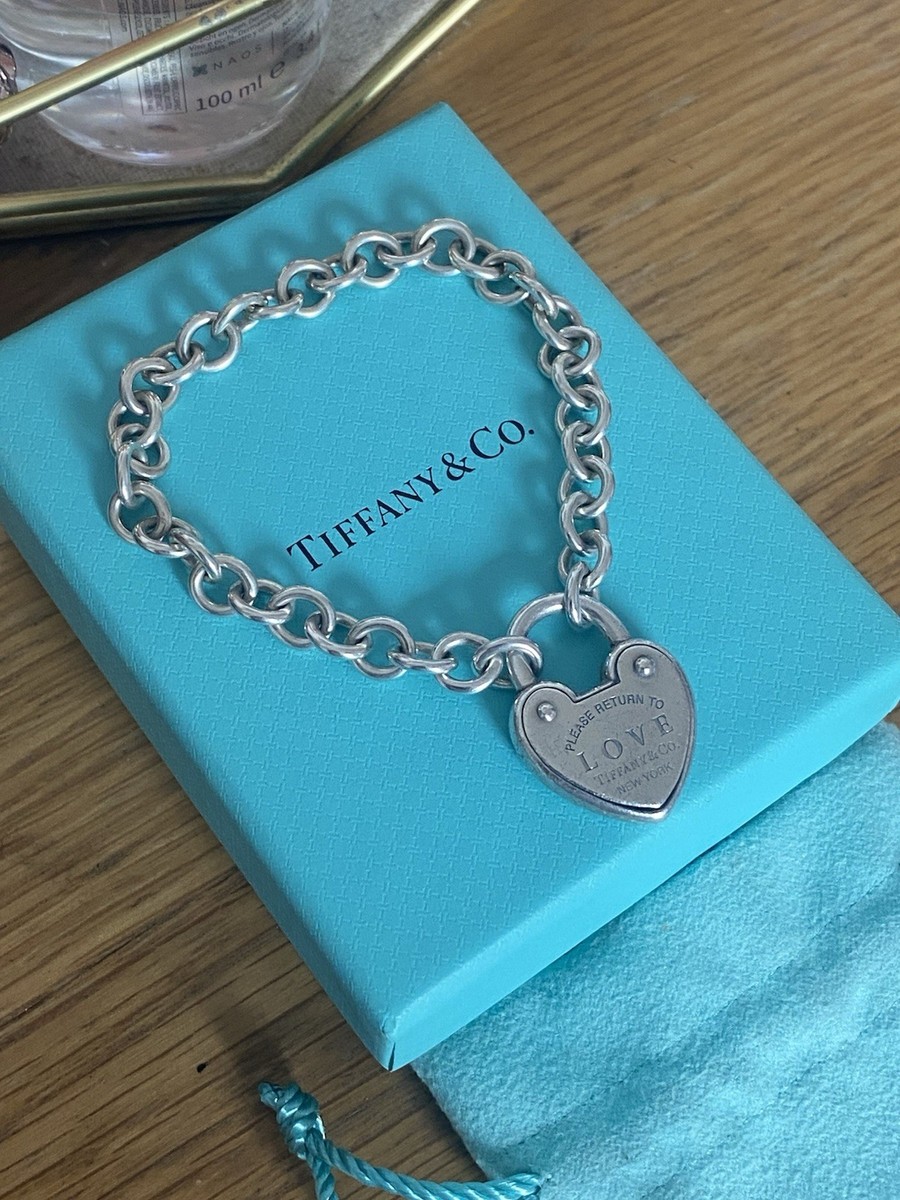 Genuine Tiffany & Co Return to Tiffany Love Lock Bracelet